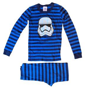 HANNA ANDERSSON StormTrooper Pajamas Boys 12 150cm Star Wars Cotton Long John PJ